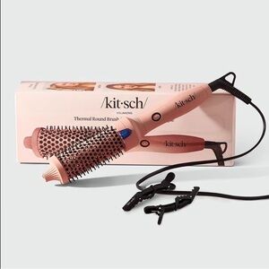 Kitsch Volumizing Thermal Brush Set in Pink